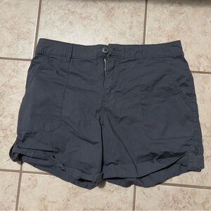 Women’s black/dark grey shorts